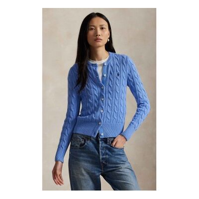 Polo Ralph Lauren para mujer. 211971868009 Cárdigan de algodón en punto de ochos azul (L), Casual, Polo Ralph Lauren outlet 2026. Polo Ralph Lauren para mujer. 211971868009 Cárdigan de algodón en punto de ochos azul (L), Casual, Polo Ralph Lauren outlet 2026.