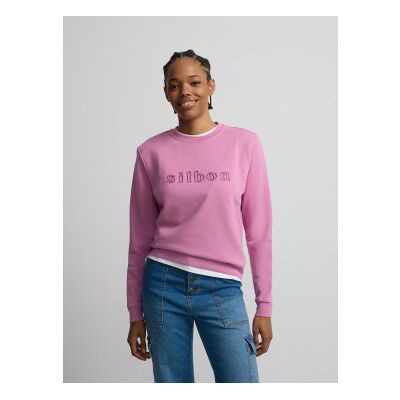 Silbon para mujer. S262011110145 Sudadera bordada lila (L), Casual, Algodón, Silbon outlet 2026. Silbon para mujer. S262011110145 Sudadera bordada lila (L), Casual, Algodón, Silbon outlet 2026.