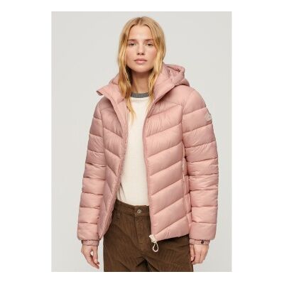 Superdry para mujer. W5011651A Chaqueta acolchada con capucha Fuji rosa (M), Casual, Nylon, Manga larga, Superdry outlet 2026. Superdry para mujer. W5011651A Chaqueta acolchada con capucha Fuji rosa (M), Casual, Nylon, Manga larga, Superdry outlet 2026.
