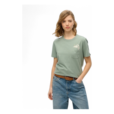 Superdry Camiseta de Algodón Orgánico de Corte Holgado - Camiseta Superdry Camiseta de Algodón Orgánico de Corte Holgado - Camiseta