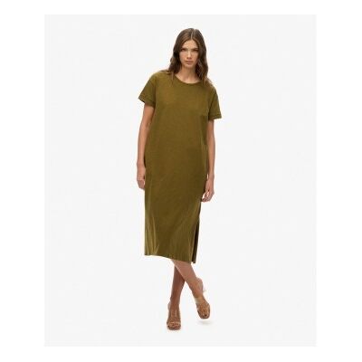 Superdry para mujer. W8011868A Vestido Tone verde (S), Casual, Algodón, Manga corta, Superdry outlet 2026. Superdry para mujer. W8011868A Vestido Tone verde (S), Casual, Algodón, Manga corta, Superdry outlet 2026.