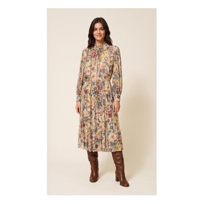 Twinset para mujer. 262TT2610 Vestido largo de crepé de flores multicolor (40), Casual, Viscosa, Floral, Manga larga, Twinset outlet 2026. Twinset para mujer. 262TT2610 Vestido largo de crepé de flores multicolor (40), Casual, Viscosa, Floral, Manga larga, Twinset outlet 2026.