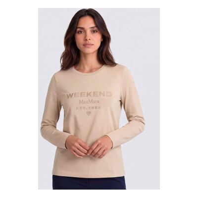 Weekend Max Mara para mujer. 2625946042650 Camiseta Cestino beige (L), Casual, Algodón, Manga larga, Weekend Max Mara outlet 2026. Weekend Max Mara para mujer. 2625946042650 Camiseta Cestino beige (L), Casual, Algodón, Manga larga, Weekend Max Mara outlet 2026.