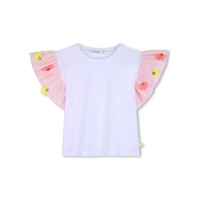 Billieblush para niña. U21937 Camiseta Ceremonia blanco (8Y= 126cm), Casual, Algodón, moda infantil, Billieblush outlet 2026. Billieblush para niña. U21937 Camiseta Ceremonia blanco (8Y= 126cm), Casual, Algodón, moda infantil, Billieblush outlet 2026.