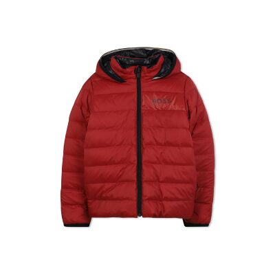 BOSS para niño. J52398 Chaqueta Acolchada rojo (13/14Y= 157/162cm), Casual, Poliéster, moda infantil, BOSS outlet 2026. BOSS para niño. J52398 Chaqueta Acolchada rojo (13/14Y= 157/162cm), Casual, Poliéster, moda infantil, BOSS outlet 2026.