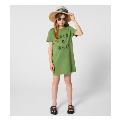 Zadig & Voltaire para niña. X60543 Vestido camiseta verde (16Y= 176cm), Casual, Algodón, Manga corta, moda infantil, Zadig & Voltaire outlet Zadig & Voltaire para niña. X60543 Vestido camiseta verde (16Y= 176cm), Casual, Algodón, Manga corta, moda infantil, Zadig & Voltaire outlet