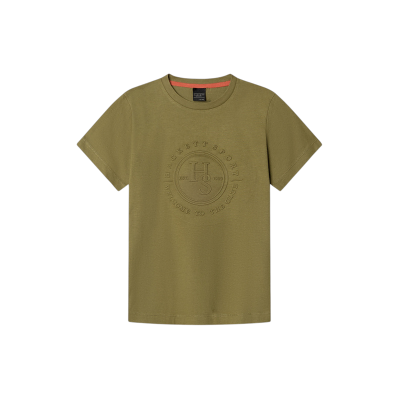 Hackett London para niño. HK5000064 Camiseta Hs Club Emboss verde (9/10años= 134/140cm), Casual, Algodón, Manga corta, moda infantil, Hacket Hackett London para niño. HK5000064 Camiseta Hs Club Emboss verde (9/10años= 134/140cm), Casual, Algodón, Manga corta, moda infantil, Hacket