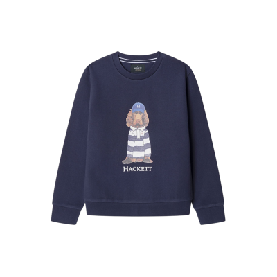 Hackett London para niño. HK5800043 Sudadera Heritage Harry Crew marino (7años= 122cm), Azul, Casual, Algodón, Clásico, Manga larga, moda in Hackett London para niño. HK5800043 Sudadera Heritage Harry Crew marino (7años= 122cm), Azul, Casual, Algodón, Clásico, Manga larga, moda in