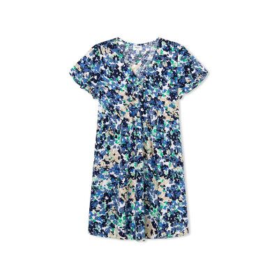 para niña. PG951655 Vestido Odelia azul (14Años= 164cm), Casual, Viscosa, Manga corta, moda infantil, Pepe Jeans outlet 2026. para niña. PG951655 Vestido Odelia azul (14Años= 164cm), Casual, Viscosa, Manga corta, moda infantil, Pepe Jeans outlet 2026.