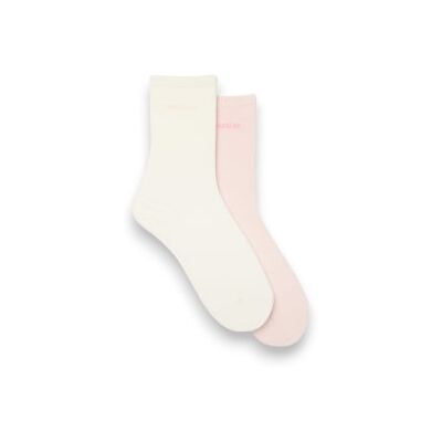 HUGO para mujer. 50566511 Set 2 Pares de Calcetines Uni Logo blanco, rosa (35-38), Homewear, Algodón, HUGO outlet 2026. HUGO para mujer. 50566511 Set 2 Pares de Calcetines Uni Logo blanco, rosa (35-38), Homewear, Algodón, HUGO outlet 2026.
