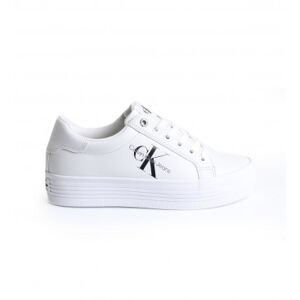Calvin Klein Jeans para mujer. YW0YW00847 Zapatillas Vulc Flatform Lace up blanco (40), Plano, Cordones, Casual, Calvin Klein Jeans outlet 2