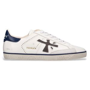 Premiata para hombre. STEVEN Zapatillas de piel Steven blanco (42), Plano, Cordones, Casual, Premiata outlet 2026. Premiata para hombre. STEVEN Zapatillas de piel Steven blanco (42), Plano, Cordones, Casual, Premiata outlet 2026.