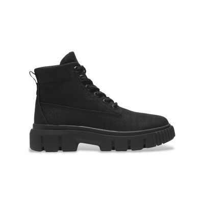 para mujer. TB0A42NW0151 Botas de caña media con cordones Greyfield negro (41 W), Plano, Casual, Timberland outlet 2026. para mujer. TB0A42NW0151 Botas de caña media con cordones Greyfield negro (41 W), Plano, Casual, Timberland outlet 2026.