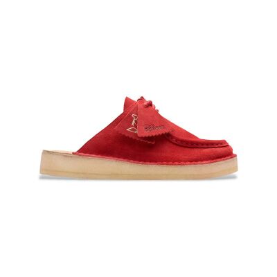 para mujer. 26180182 Zapatos de piel tipo zueco DSRTNomad rojo (39), Plano, 1 a 3cm, Ante, Casual, Clarks outlet 2026. para mujer. 26180182 Zapatos de piel tipo zueco DSRTNomad rojo (39), Plano, 1 a 3cm, Ante, Casual, Clarks outlet 2026.