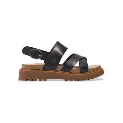 para mujer. TB0A61TRW021 Sandalias de piel con tira trasera Clairemont Way negro (37 W), Plano, Hebilla, Casual, Timberland outle para mujer. TB0A61TRW021 Sandalias de piel con tira trasera Clairemont Way negro (37 W), Plano, Hebilla, Casual, Timberland outle