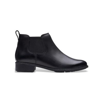 para mujer. 26178715 Botines de piel Havisham negro (37.5), 1 a 3cm, Ninguno, Casual, Clarks outlet 2026. para mujer. 26178715 Botines de piel Havisham negro (37.5), 1 a 3cm, Ninguno, Casual, Clarks outlet 2026.