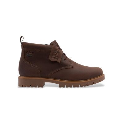 para hombre. 26183273 Botines de Piel Berhill Mid GTX marrón (44), Plano, 1 a 3cm, Cordones, Casual, Clarks outlet 2026. para hombre. 26183273 Botines de Piel Berhill Mid GTX marrón (44), Plano, 1 a 3cm, Cordones, Casual, Clarks outlet 2026.
