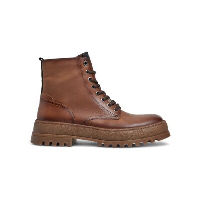 para hombre. PMS50258 Botines de piel Lincoln Top marrón (40), Plano, Cordones, Cremallera, Casual, Pepe Jeans outlet 2026. para hombre. PMS50258 Botines de piel Lincoln Top marrón (40), Plano, Cordones, Cremallera, Casual, Pepe Jeans outlet 2026.