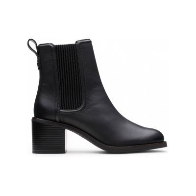 para mujer. 26179551 Botines de piel Chamberly Top negro (36), 5 a 8cm, Ninguno, Casual, Clarks outlet 2026. para mujer. 26179551 Botines de piel Chamberly Top negro (36), 5 a 8cm, Ninguno, Casual, Clarks outlet 2026.
