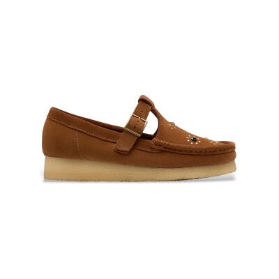 para mujer. 26183079 Zapatos Wallabee T Bar marrón (38), Plano, 1 a 3cm, Hebilla, Casual, Clarks outlet 2026. para mujer. 26183079 Zapatos Wallabee T Bar marrón (38), Plano, 1 a 3cm, Hebilla, Casual, Clarks outlet 2026.