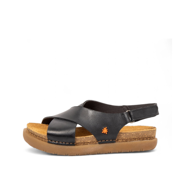 Art para mujer. 11710S201003_001 Sandalias 1710S negro (36), Piel, Plano, 1 a 3cm, Velcro, Casual, Art outlet 2026. Art para mujer. 11710S201003_001 Sandalias 1710S negro (36), Piel, Plano, 1 a 3cm, Velcro, Casual, Art outlet 2026.