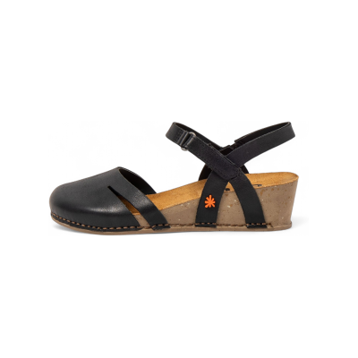Art para mujer. 119314101003_001 Sandalias de Piel 1931 Live negro (38), 3 a 5cm, Hebilla, Casual, Art outlet 2026. Art para mujer. 119314101003_001 Sandalias de Piel 1931 Live negro (38), 3 a 5cm, Hebilla, Casual, Art outlet 2026.