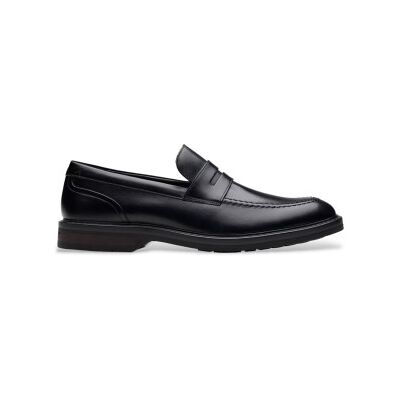 para hombre. 26178429 Mocasines de piel Aldwin Step negro (44.5), Plano, Cordones, Ninguno, Casual, Clarks outlet 2026. para hombre. 26178429 Mocasines de piel Aldwin Step negro (44.5), Plano, Cordones, Ninguno, Casual, Clarks outlet 2026.