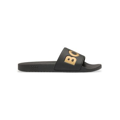 BOSS para hombre. 50536835 Chanclas Aryeh negro (41), Plano, Ninguno, Beachwear, PVC, BOSS outlet 2026. BOSS para hombre. 50536835 Chanclas Aryeh negro (41), Plano, Ninguno, Beachwear, PVC, BOSS outlet 2026.