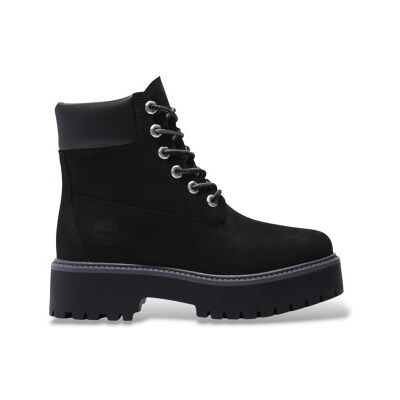 para mujer. TB1A5RH50151 Botas de piel Stone Street 6 Inch negras (38 W), Negro, Plano, Cordones, Casual, Timberland outlet 2026. para mujer. TB1A5RH50151 Botas de piel Stone Street 6 Inch negras (38 W), Negro, Plano, Cordones, Casual, Timberland outlet 2026.