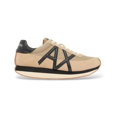 A X Armani Exchange para hombre. XM001750AF19396MZ717 Zapatillas de Piel Royale beige (43), Plano, Cordones, Casual, A X Armani Exchange out A X Armani Exchange para hombre. XM001750AF19396MZ717 Zapatillas de Piel Royale beige (43), Plano, Cordones, Casual, A X Armani Exchange out