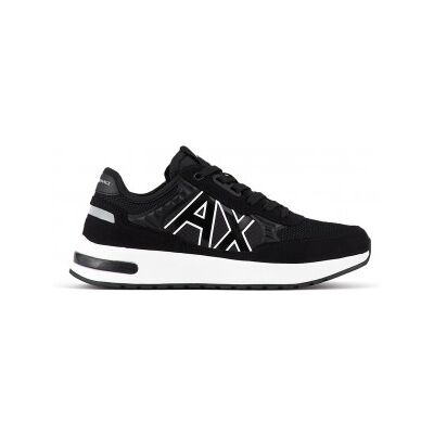 A X Armani Exchange para hombre. XUX090XV27600002 Zapatillas Dusseldorf negro (46), Plano, Cordones, Casual, A X Armani Exchange outlet 2026 A X Armani Exchange para hombre. XUX090XV27600002 Zapatillas Dusseldorf negro (46), Plano, Cordones, Casual, A X Armani Exchange outlet 2026