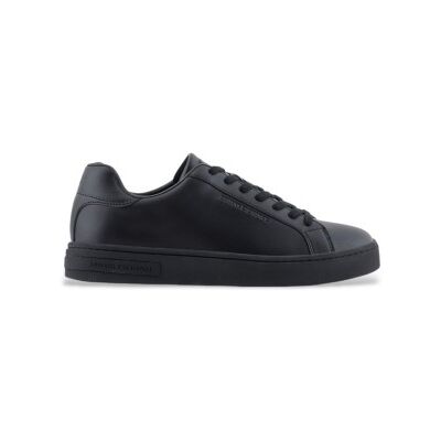A X Armani Exchange para hombre. XM000141AF11912UC001 Zapatillas de piel negro (45), Plano, Cordones, Casual, A X Armani Exchange outlet 202 A X Armani Exchange para hombre. XM000141AF11912UC001 Zapatillas de piel negro (45), Plano, Cordones, Casual, A X Armani Exchange outlet 202