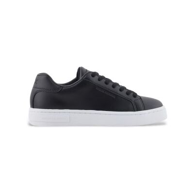 A X Armani Exchange para mujer. XW000295AF11912UC001 Zapatillas de piel negro (38.5), Plano, Cordones, Casual, A X Armani Exchange outlet 20 A X Armani Exchange para mujer. XW000295AF11912UC001 Zapatillas de piel negro (38.5), Plano, Cordones, Casual, A X Armani Exchange outlet 20