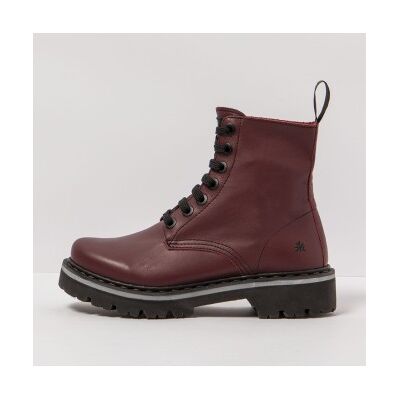 Art unisex. 111661267003_008 Botines de piel burdeos (41), Plano, 1 a 3cm, Cordones, Casual, Art outlet 2026. Art unisex. 111661267003_008 Botines de piel burdeos (41), Plano, 1 a 3cm, Cordones, Casual, Art outlet 2026.