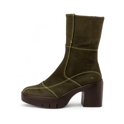 Art para mujer. 116591222003_0G3 Botas de Piel 1659 Sofia verde (41), 5 a 8cm, Cremallera, Casual, Art outlet 2026. Art para mujer. 116591222003_0G3 Botas de Piel 1659 Sofia verde (41), 5 a 8cm, Cremallera, Casual, Art outlet 2026.