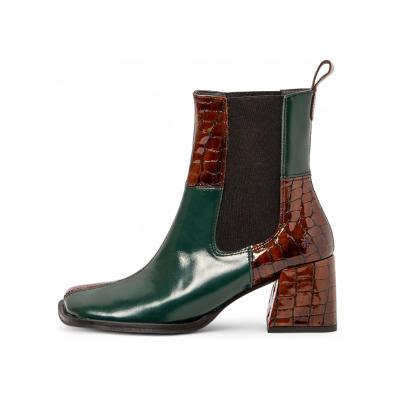 Art para mujer. 1170711F5003_0MU Botines de Piel 1707 Verona verde (39), 5 a 8cm, Ninguno, Casual, Art outlet 2026. Art para mujer. 1170711F5003_0MU Botines de Piel 1707 Verona verde (39), 5 a 8cm, Ninguno, Casual, Art outlet 2026.