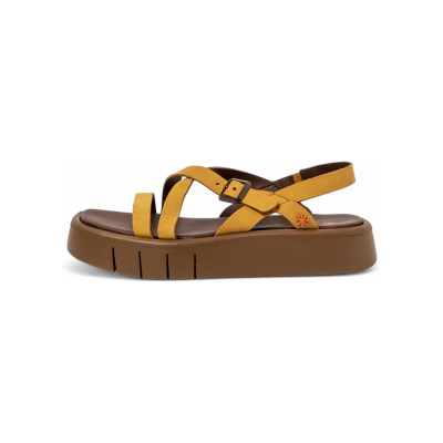 Art para mujer. 1185312F5003_024 Sandalias de Piel 1853 Malaga amarillo (40), 3 a 5cm, Hebilla, Casual, Art outlet 2026. Art para mujer. 1185312F5003_024 Sandalias de Piel 1853 Malaga amarillo (40), 3 a 5cm, Hebilla, Casual, Art outlet 2026.