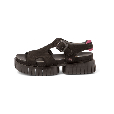 Art para mujer. 118821101003_001 Sandalias de piel 1882 Madeira negro (37), 3 a 5cm, Hebilla, Casual, Art outlet 2026. Art para mujer. 118821101003_001 Sandalias de piel 1882 Madeira negro (37), 3 a 5cm, Hebilla, Casual, Art outlet 2026.