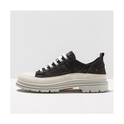 Art unisex. 118941101003_001 Zapatillas de nylon Birmingham negro (46), Plano, Cordones, Casual, Nylon reciclado, Art outlet 2026. Art unisex. 118941101003_001 Zapatillas de nylon Birmingham negro (46), Plano, Cordones, Casual, Nylon reciclado, Art outlet 2026.