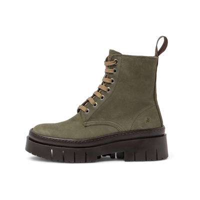 Art para mujer. 119531222003_0G3 Botines de piel 1953 Amberes verde (38), Plano, Cordones, Casual, Art outlet 2026. Art para mujer. 119531222003_0G3 Botines de piel 1953 Amberes verde (38), Plano, Cordones, Casual, Art outlet 2026.