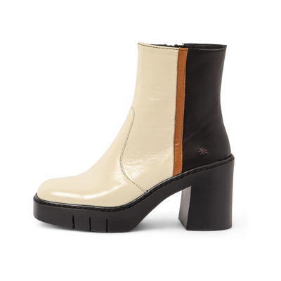 Art para mujer. 1197412VI003_0MU Botines de piel 1974 beige (40), 8 a 10cm, Cremallera, Casual, Art outlet 2026. Art para mujer. 1197412VI003_0MU Botines de piel 1974 beige (40), 8 a 10cm, Cremallera, Casual, Art outlet 2026.
