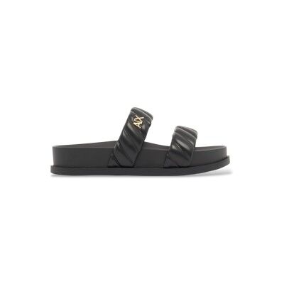 A X Armani Exchange para mujer. XW002574AF22799UC001 Sandalias Diseño negro (38.5), Plano, Ninguno, Casual, A X Armani Exchange outlet 2026. A X Armani Exchange para mujer. XW002574AF22799UC001 Sandalias Diseño negro (38.5), Plano, Ninguno, Casual, A X Armani Exchange outlet 2026.