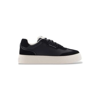 A X Armani Exchange para hombre. XM002200AF21419MC105 Zapatillas casual negro (44.5), Ecopiel, 3 a 5cm, Cordones, Deportivo, A X Armani Exch A X Armani Exchange para hombre. XM002200AF21419MC105 Zapatillas casual negro (44.5), Ecopiel, 3 a 5cm, Cordones, Deportivo, A X Armani Exch