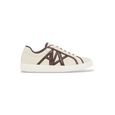 A X Armani Exchange para mujer. XW002851AF22752MZ732 Zapatillas Big Logo blanco (38.5), Plano, Cordones, Casual, A X Armani Exchange outlet A X Armani Exchange para mujer. XW002851AF22752MZ732 Zapatillas Big Logo blanco (38.5), Plano, Cordones, Casual, A X Armani Exchange outlet