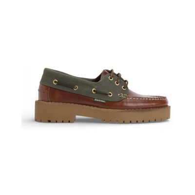 para mujer. LFO0798 Náuticos de Piel Darras marrón, verde (37), Plano, 1 a 3cm, Cordones, Casual, Barbour outlet 2026. para mujer. LFO0798 Náuticos de Piel Darras marrón, verde (37), Plano, 1 a 3cm, Cordones, Casual, Barbour outlet 2026.
