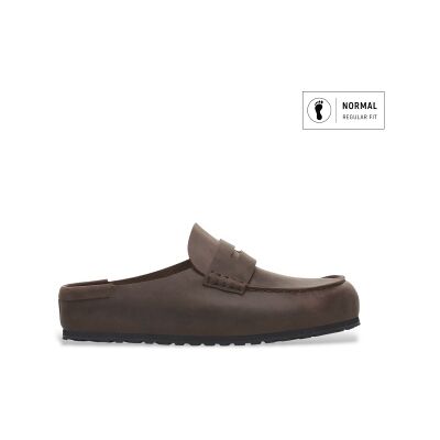 para hombre. 1029617 Mocasines de Piel Naples Wrapped marrón (Ajuste Regular) oscuro (42), Plano, Ninguno, Casual, Birkenstock o para hombre. 1029617 Mocasines de Piel Naples Wrapped marrón (Ajuste Regular) oscuro (42), Plano, Ninguno, Casual, Birkenstock o