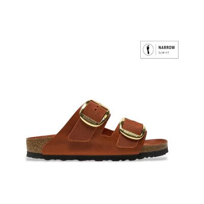 Birkenstock para mujer. 1026661 Sandalias de Piel Arizona Big Buckle marrón (Ajuste Estrecho) naranja (37), Plano, Ninguno, Casual, Birkenst Birkenstock para mujer. 1026661 Sandalias de Piel Arizona Big Buckle marrón (Ajuste Estrecho) naranja (37), Plano, Ninguno, Casual, Birkenst