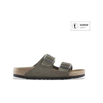 para mujer. 1025047 Sandalias de Piel Arizona Leve (Ajuste Estrecho) verde (38), Plano, Ninguno, Casual, Birkenstock outlet 2026 para mujer. 1025047 Sandalias de Piel Arizona Leve (Ajuste Estrecho) verde (38), Plano, Ninguno, Casual, Birkenstock outlet 2026