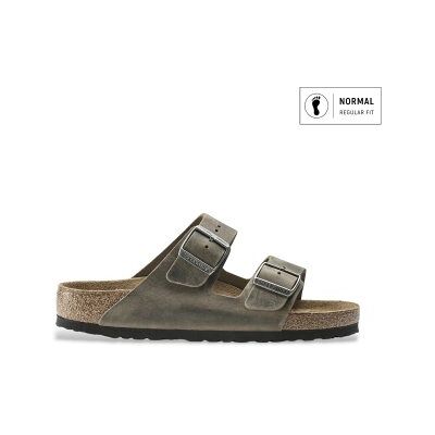 Birkenstock para hombre. 1019313 Sandalias de piel Arizona Soft Footbed Oiled (Ajuste Regular) marrón verdoso (44), Beige, Plano, Ninguno, C Birkenstock para hombre. 1019313 Sandalias de piel Arizona Soft Footbed Oiled (Ajuste Regular) marrón verdoso (44), Beige, Plano, Ninguno, C