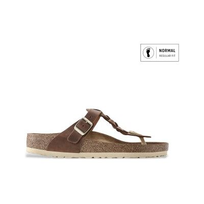 para mujer. 1021355 Sandalias de piel Gizeh Braided Oiled (Ajuste Regular) marrón (39), Plano, Ninguno, Casual, Birkenstock outl para mujer. 1021355 Sandalias de piel Gizeh Braided Oiled (Ajuste Regular) marrón (39), Plano, Ninguno, Casual, Birkenstock outl